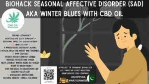 Biohack Seasonal Affective Disorder (SAD) aka Winter Blues with CBD Oil