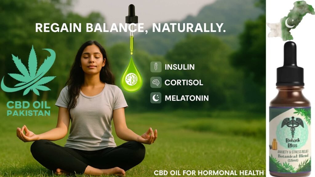 CBD OIL FOR HORMONAL HEALTH | Pakistan