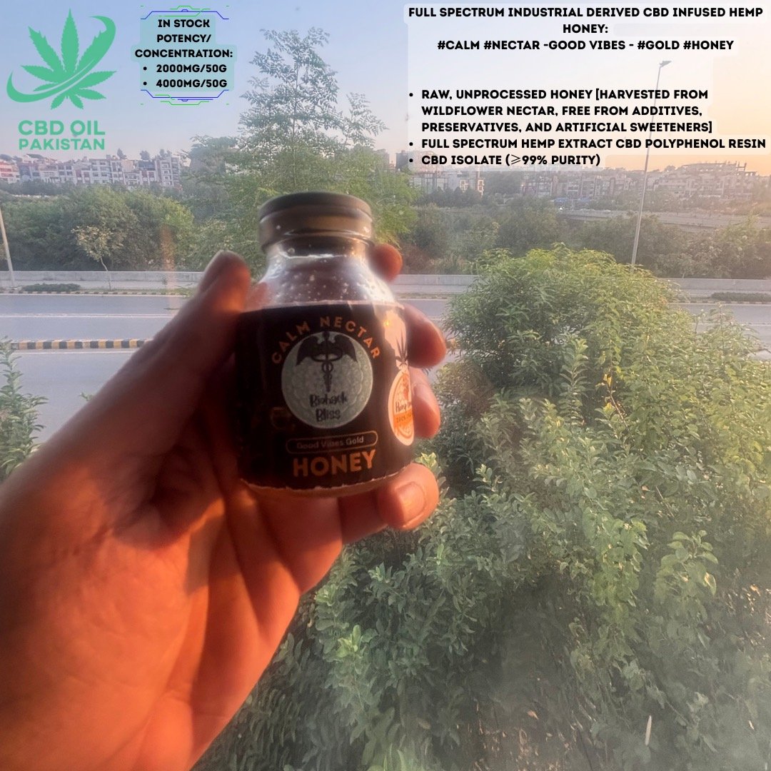 CBD Infused Full Spectrum Hemp Honey - Image 4