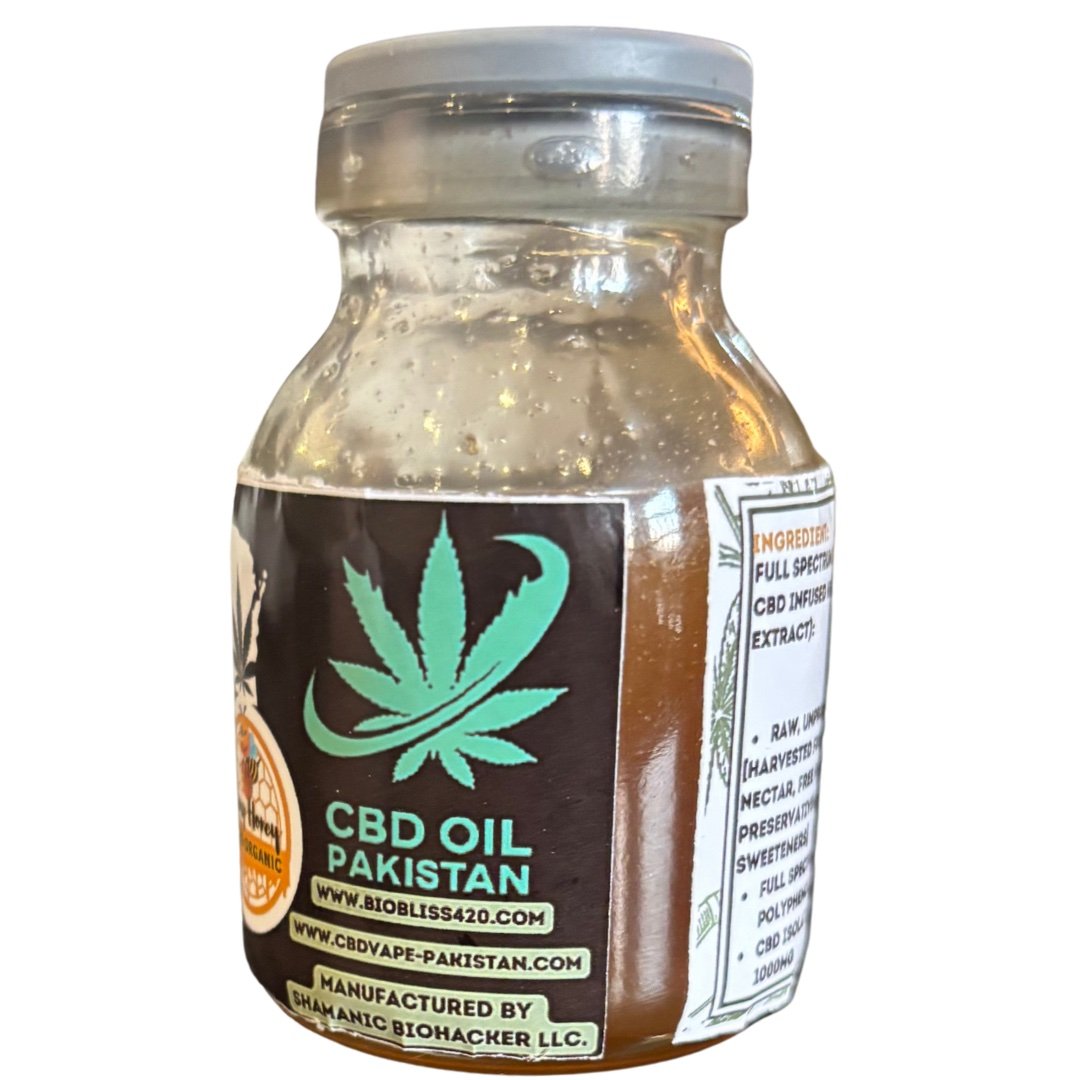 CBD Infused Full Spectrum Hemp Honey - Image 2